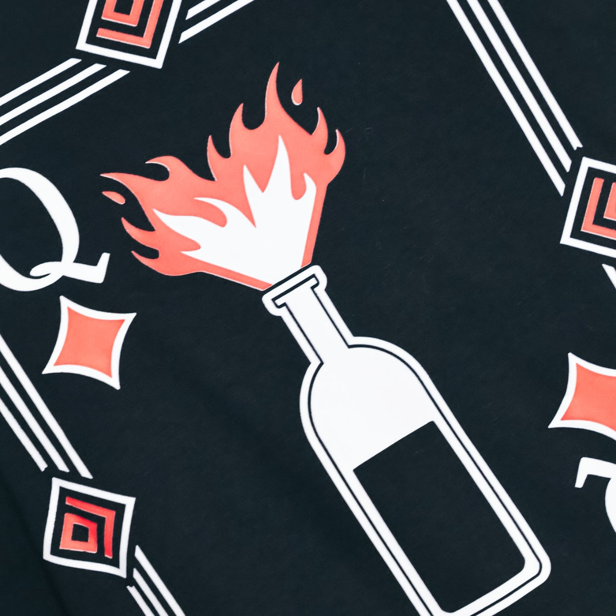 Camiseta Oversized Preta Molotov Quazza Company