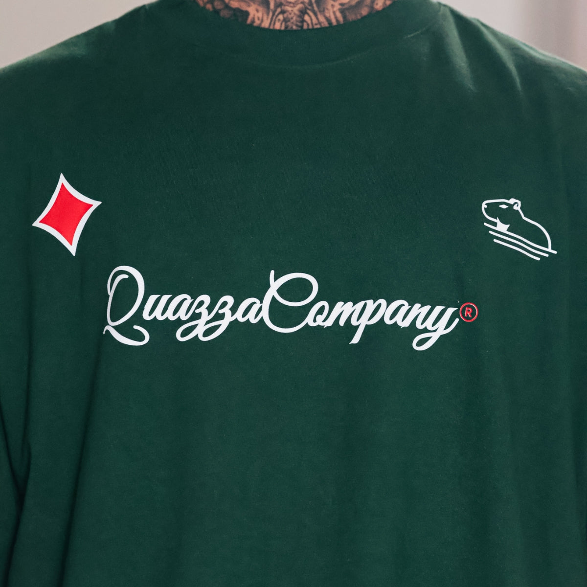 Camiseta Oversized Verde Molotov Quazza Company