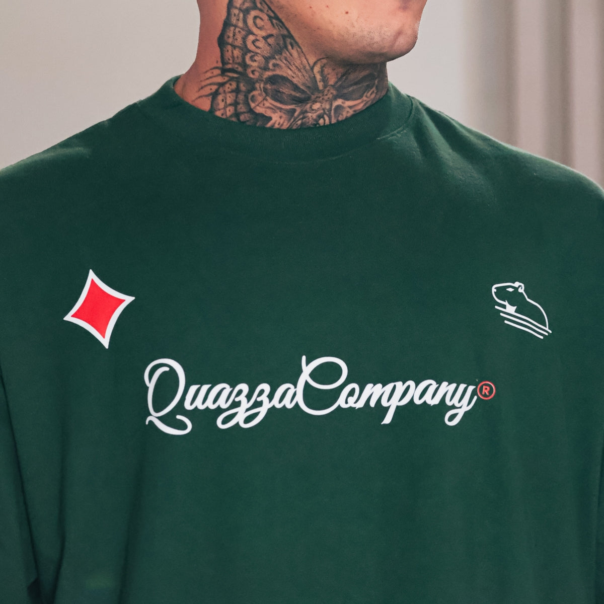 Camiseta Oversized Verde Molotov Quazza Company