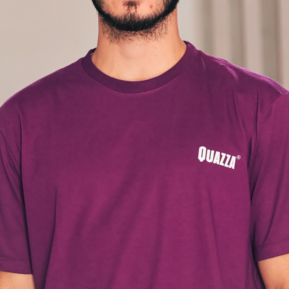 Camiseta Roxa Clássica Quazza