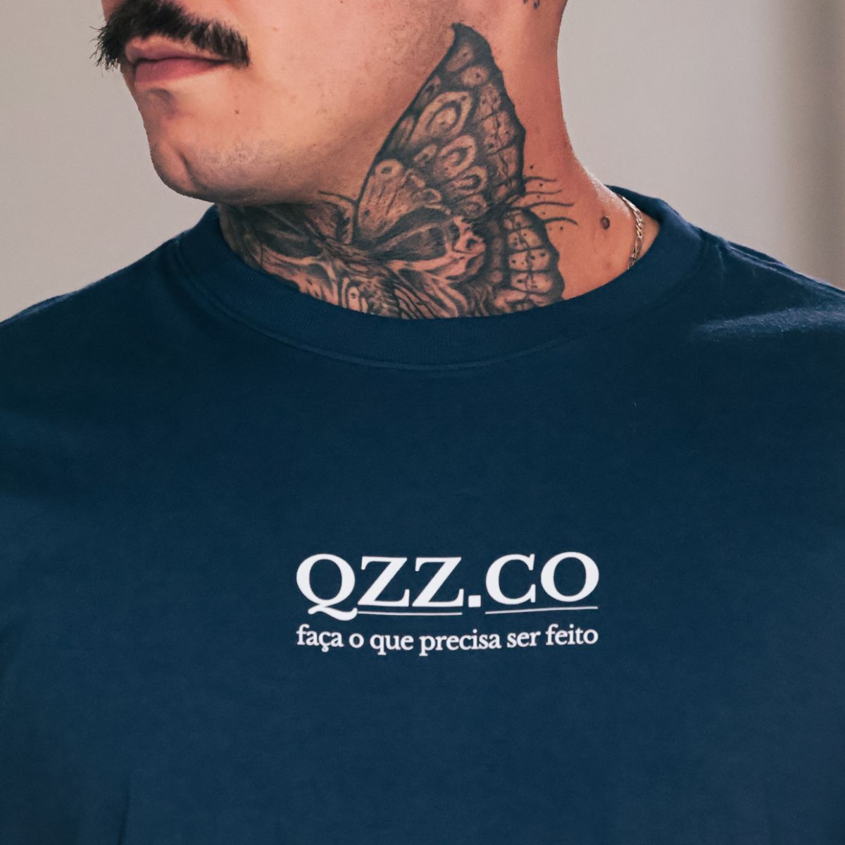 Camiseta Azul Marinho Basicly