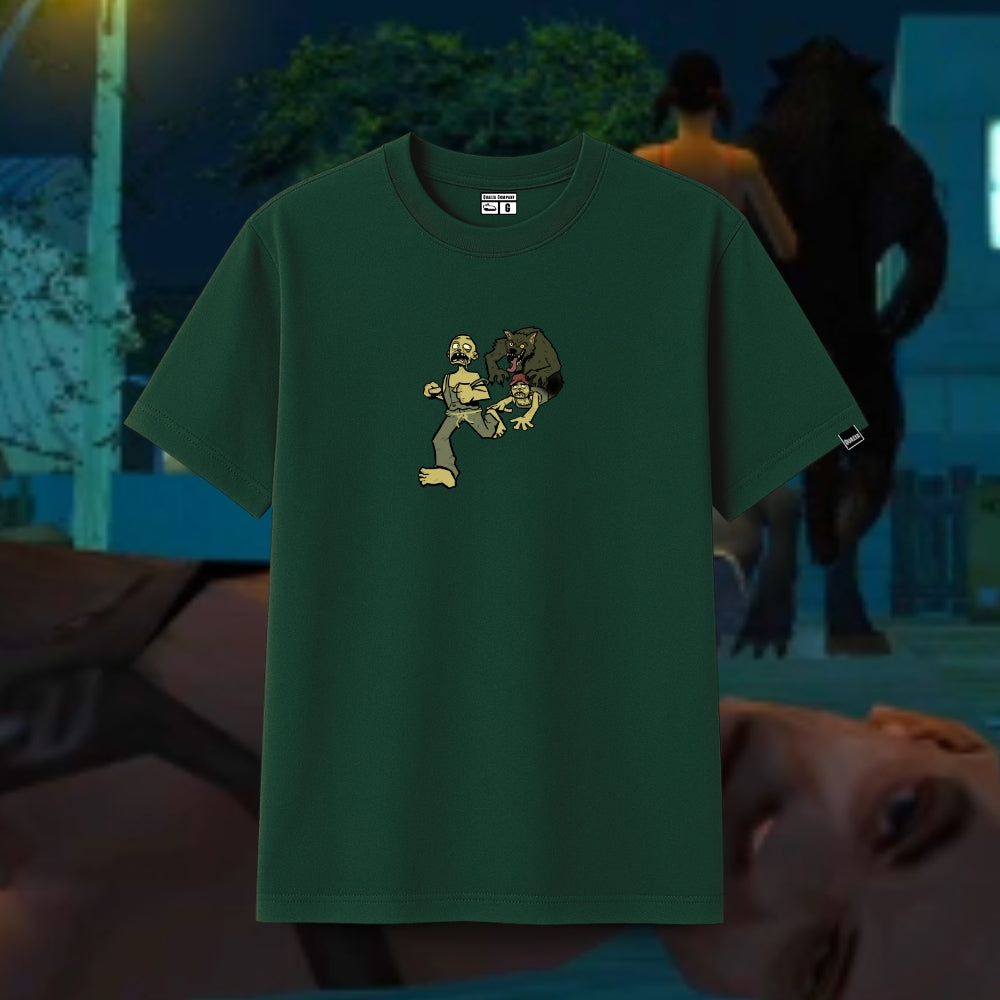 Camiseta VERMELHA Benny, Netto & Lombizone