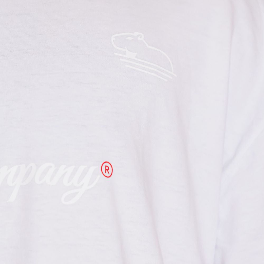 Camiseta Oversized Branca Quazza Company