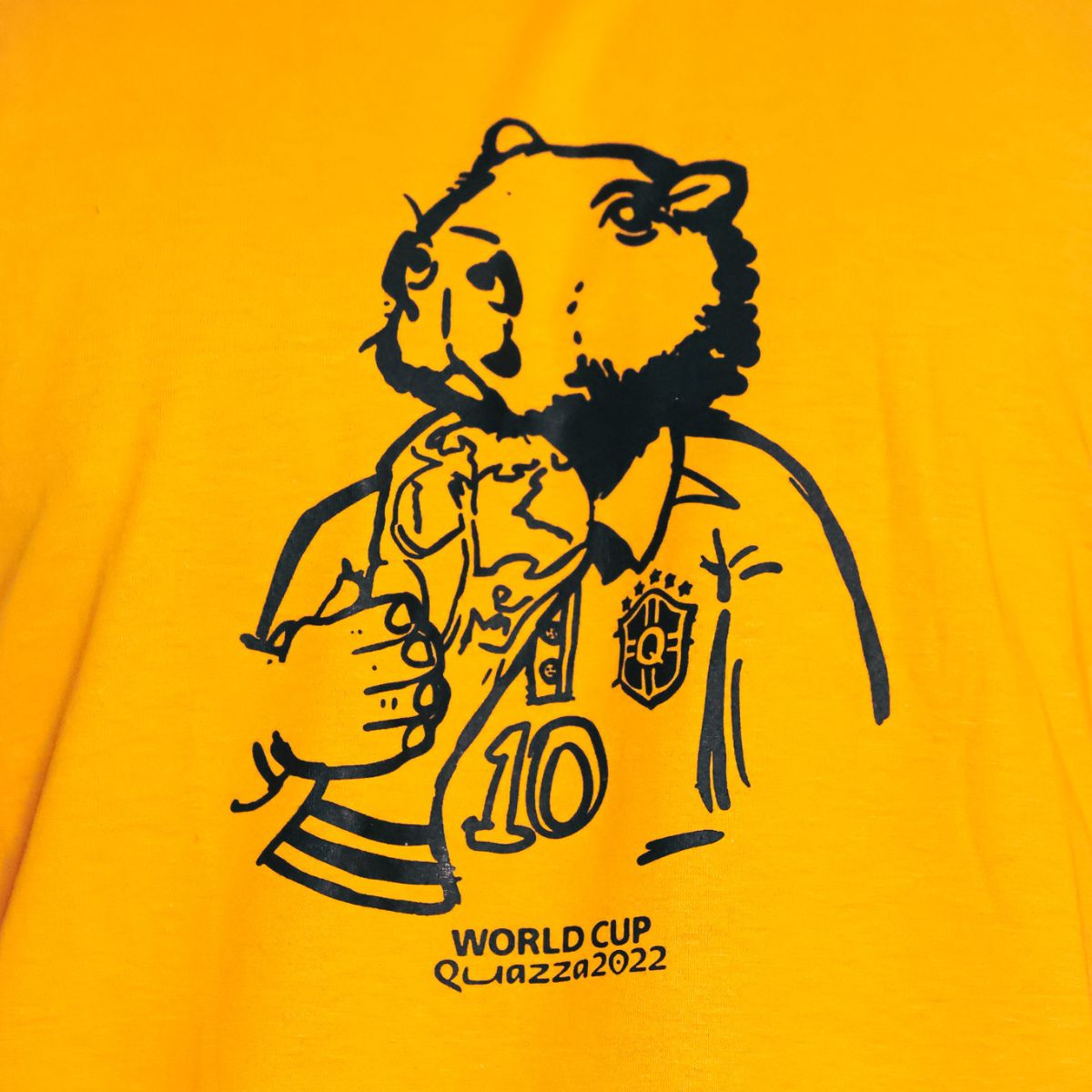 Camiseta Caramelo Capivara World Cup