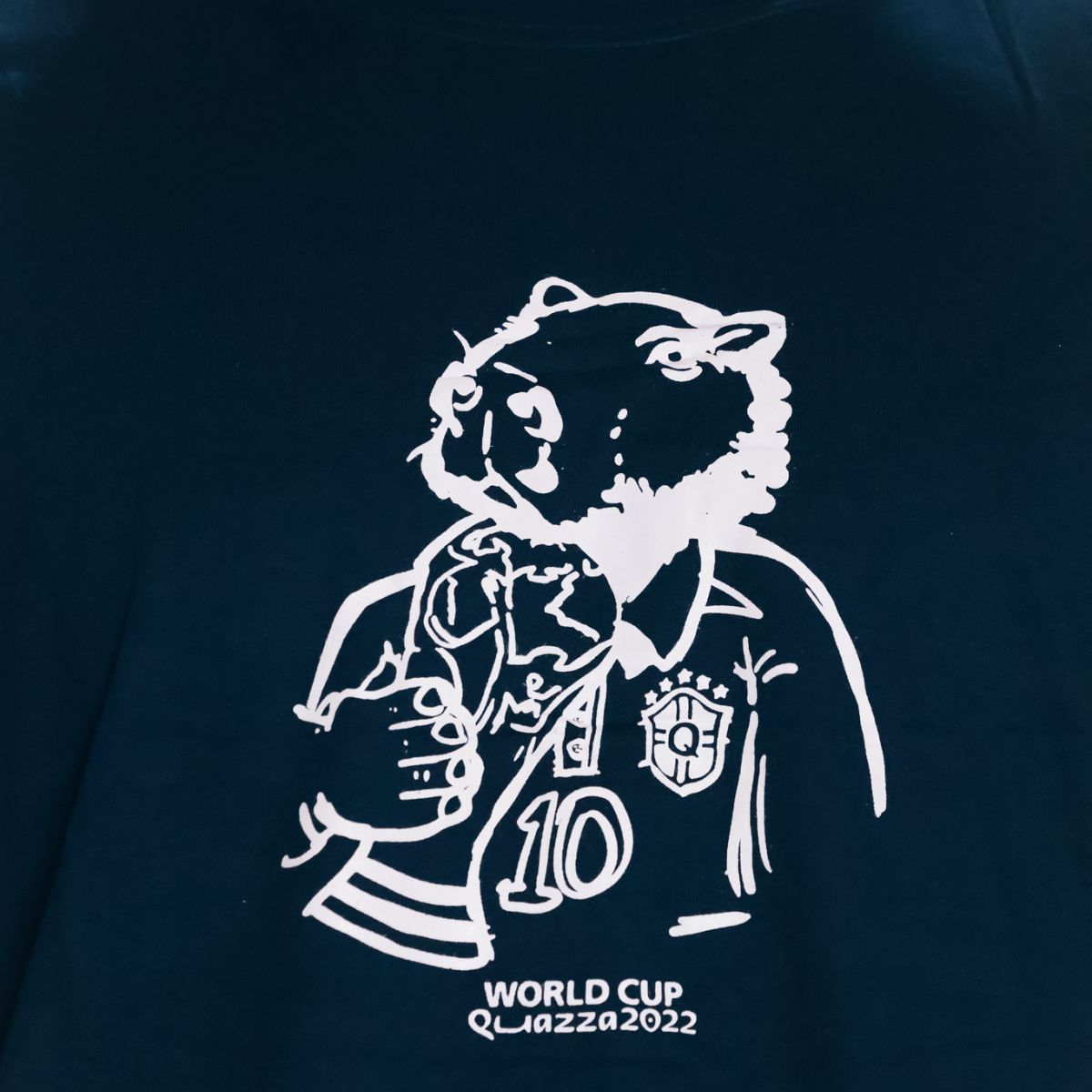 Camiseta Azul Marinho Capivara World Cup