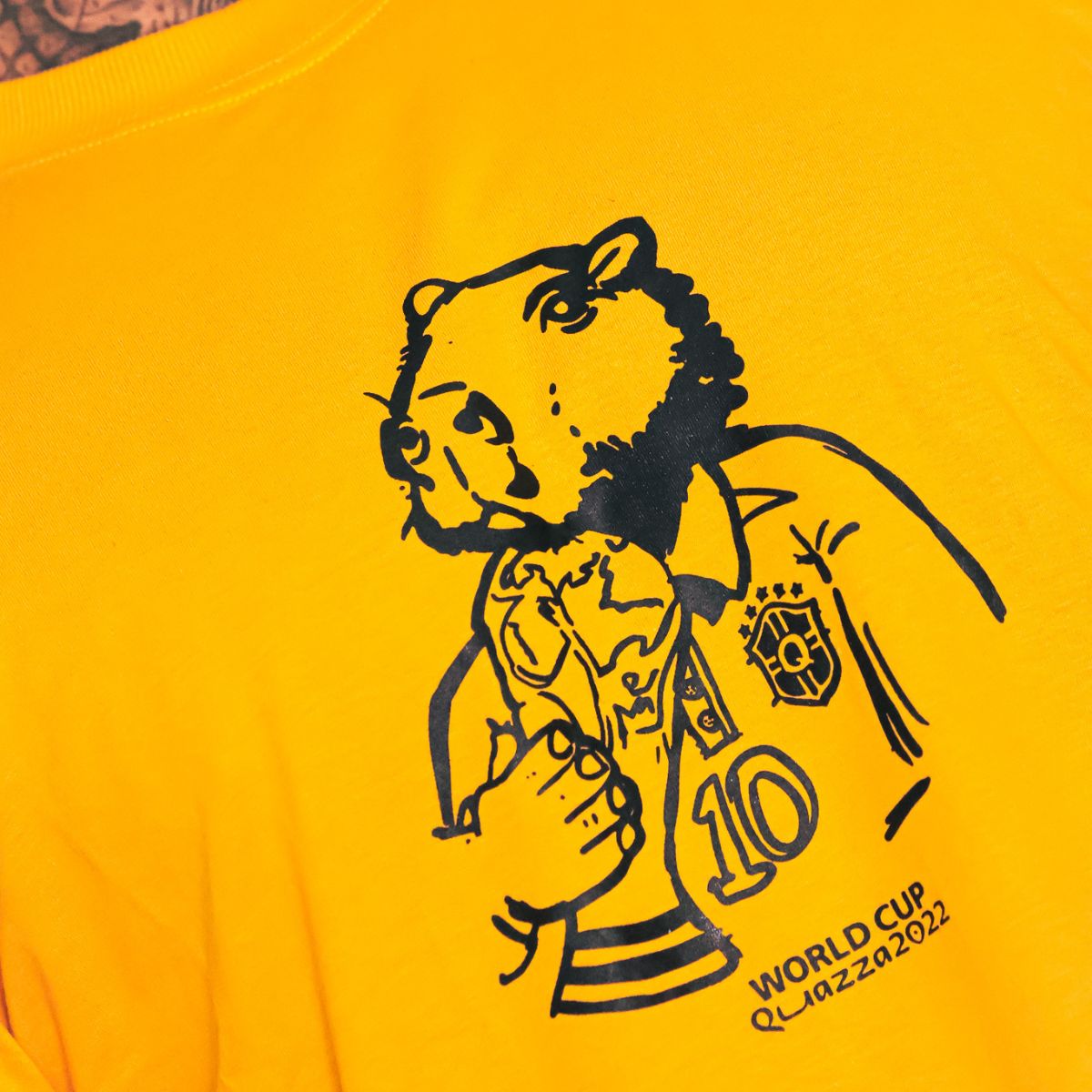 Camiseta Caramelo Capivara World Cup
