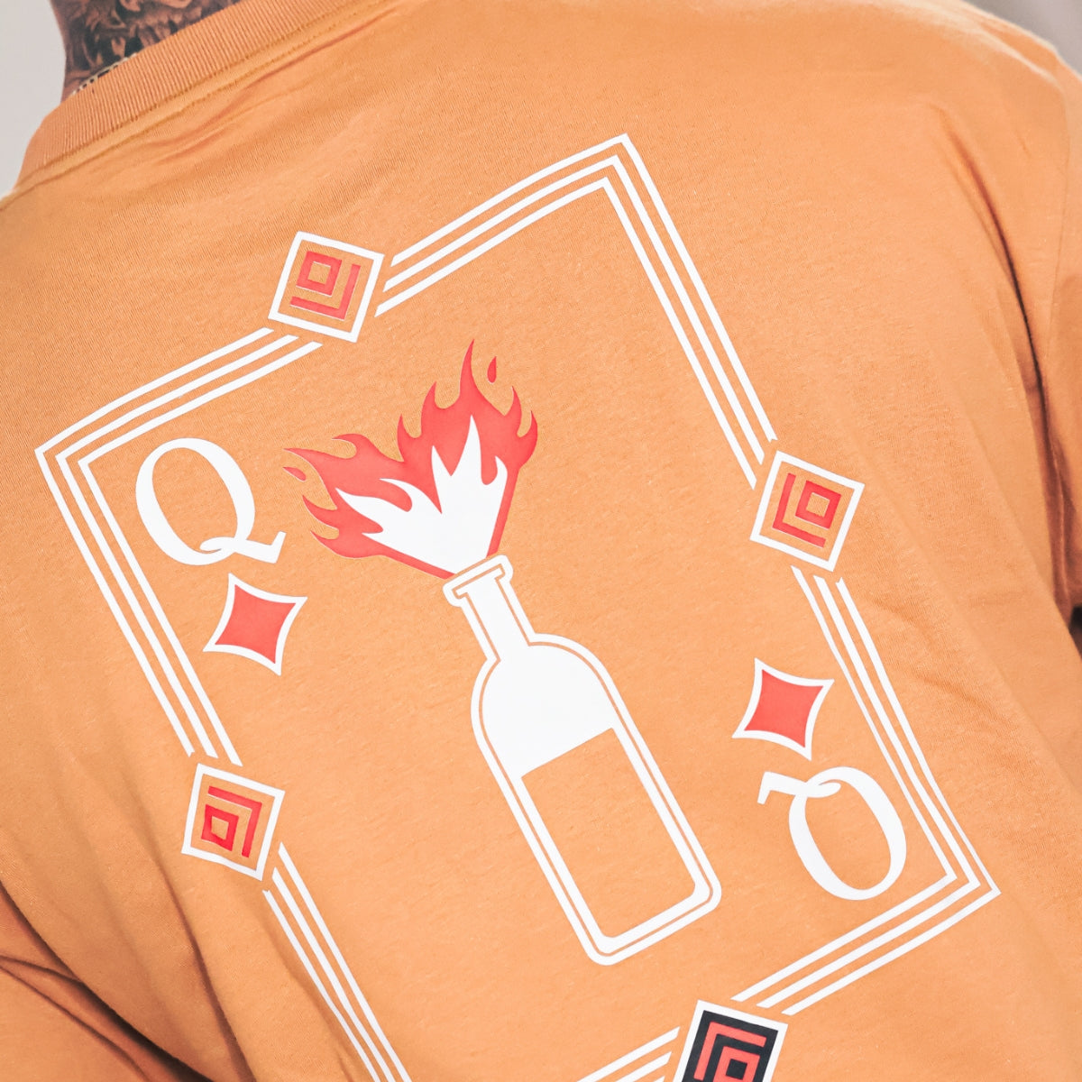 Camiseta Oversized Quazza Company MOLOTOV