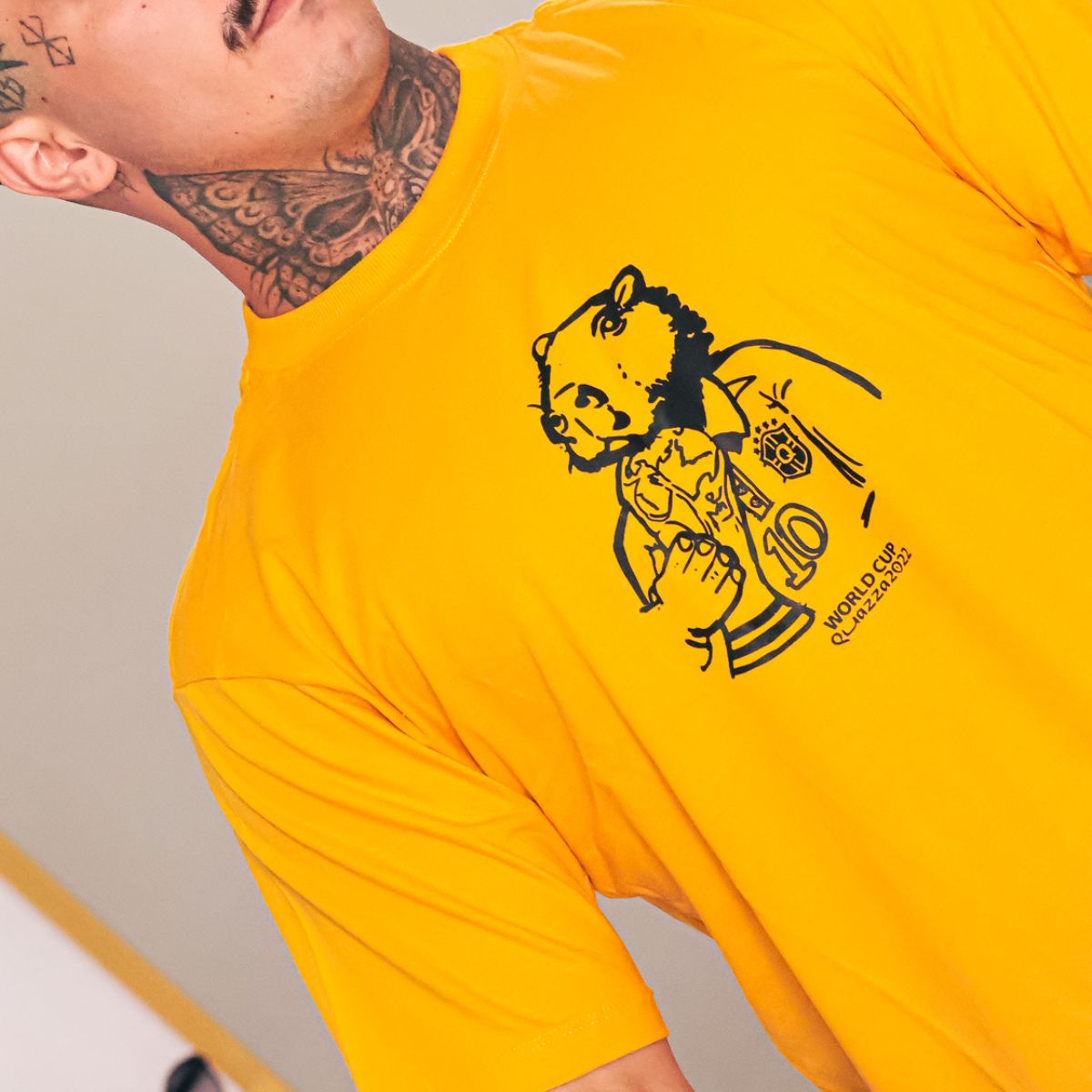 Camiseta Caramelo Capivara World Cup