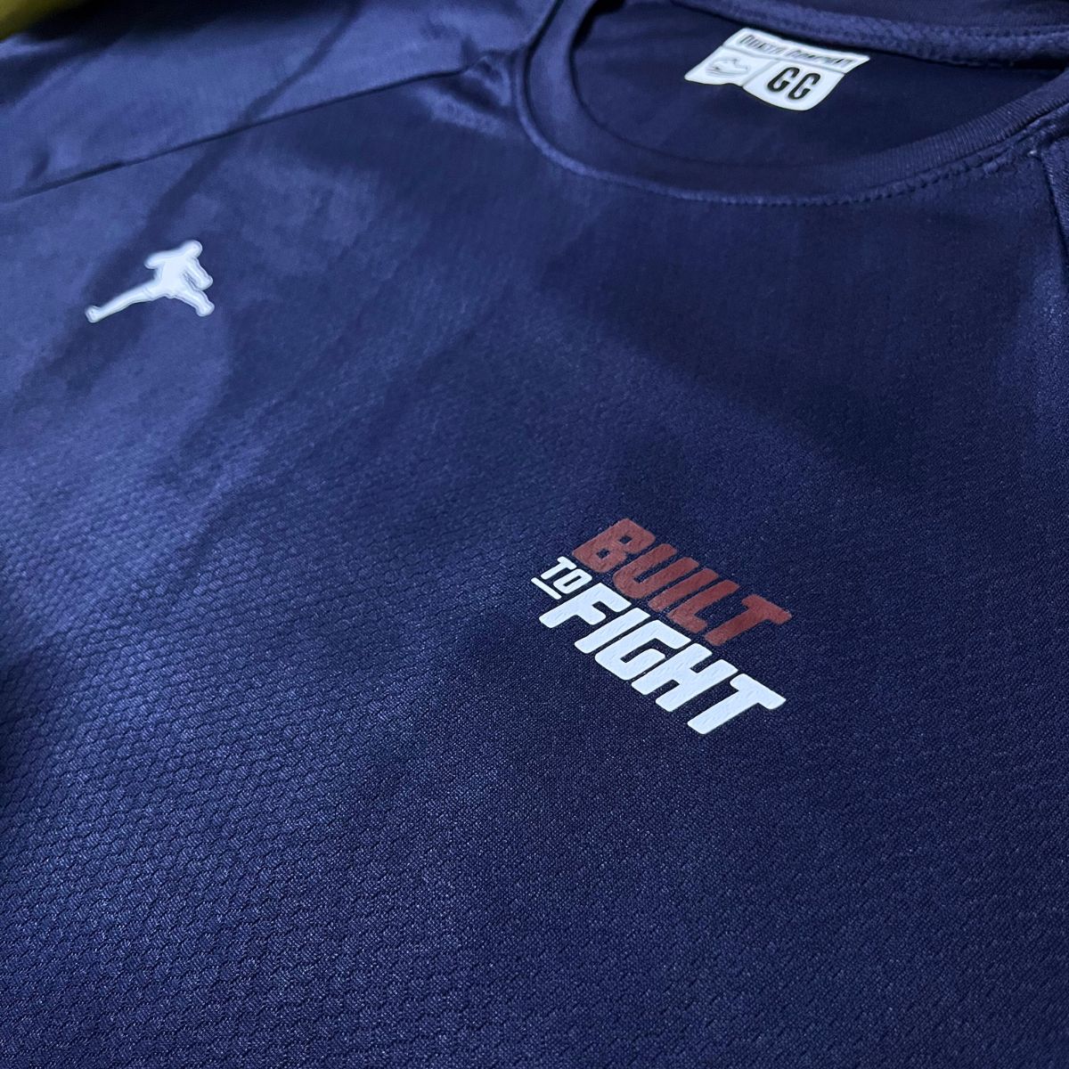 Camiseta DRY-FIT AZUL Build to Fight