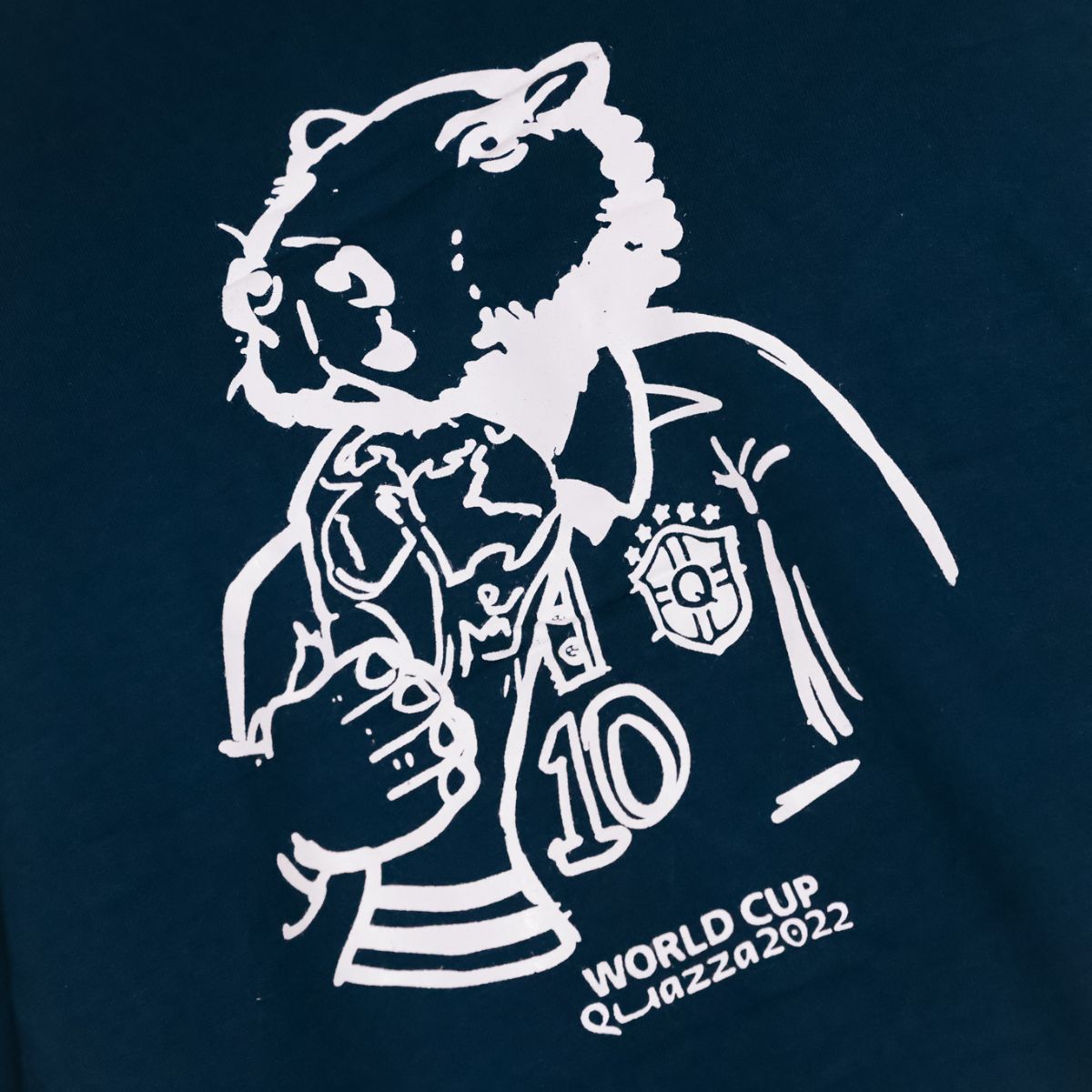 Camiseta Azul Marinho Capivara World Cup