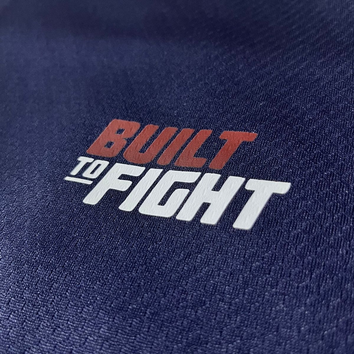 Camiseta DRY-FIT AZUL Build to Fight