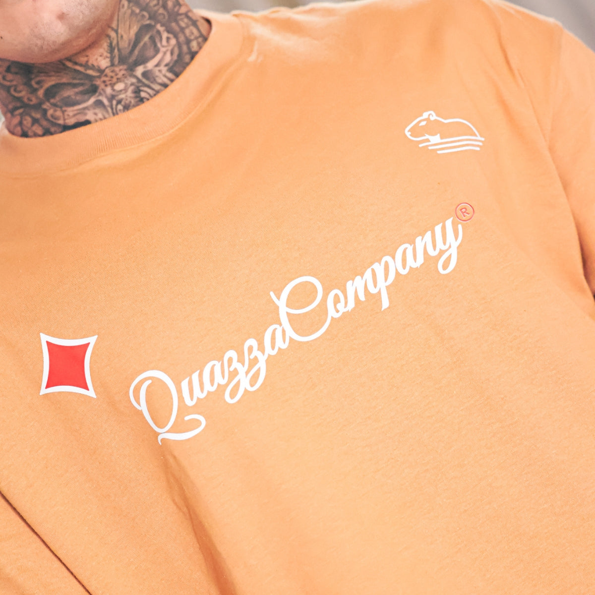 Camiseta Oversized Bege Molotov Quazza Company