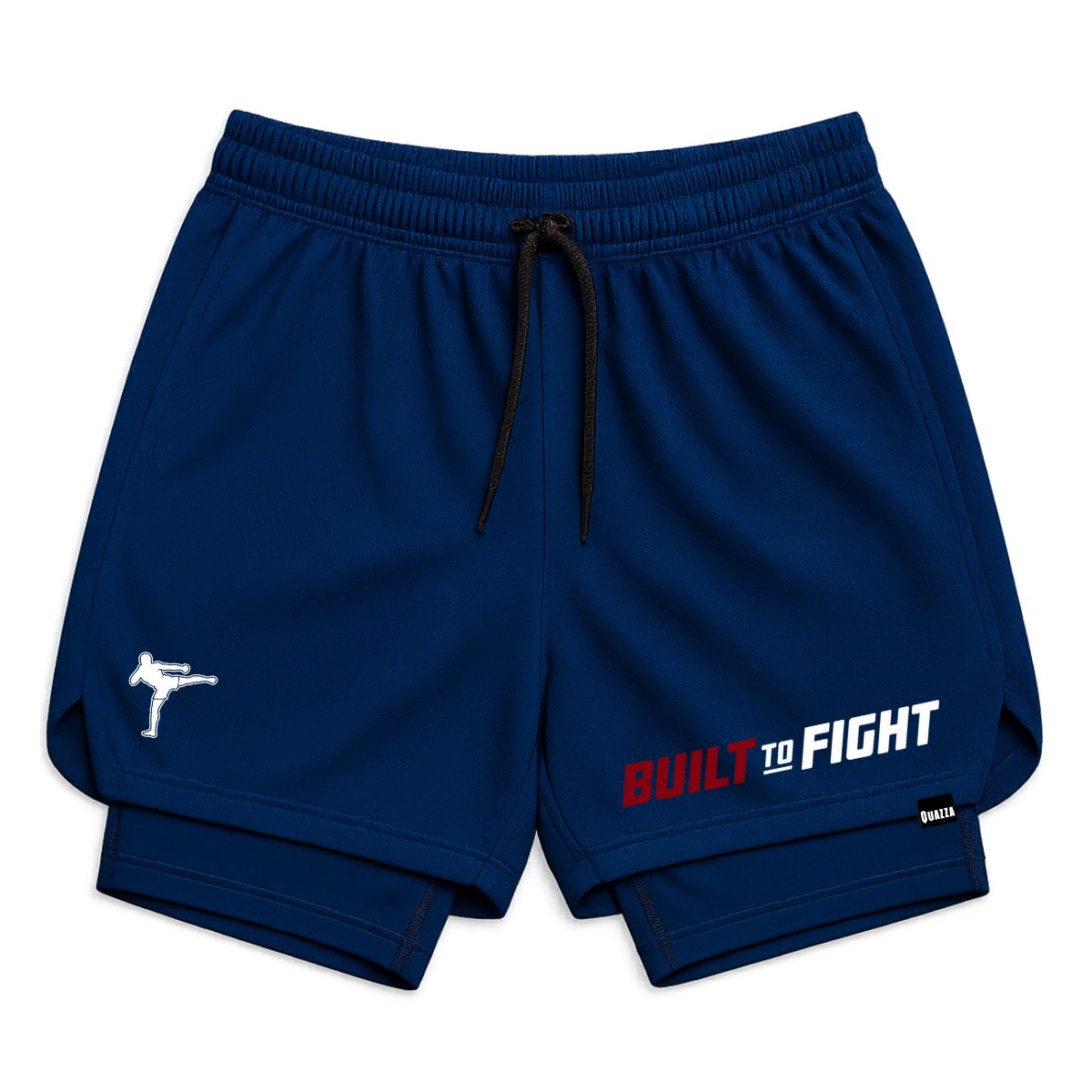 Bermuda DRY-FIT AZUL Build to Fight