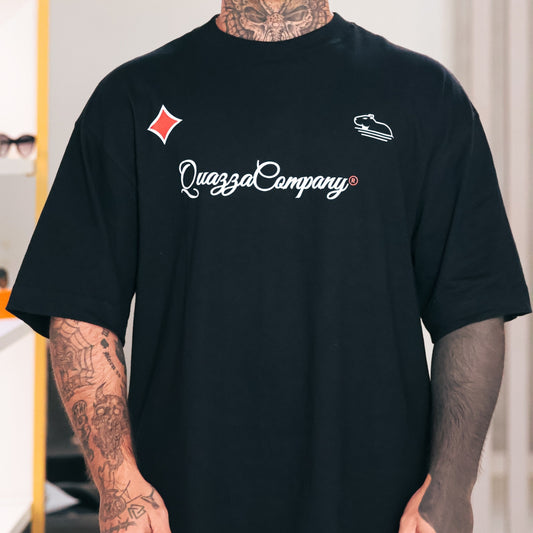 Camiseta Oversized Preta Molotov Quazza Company