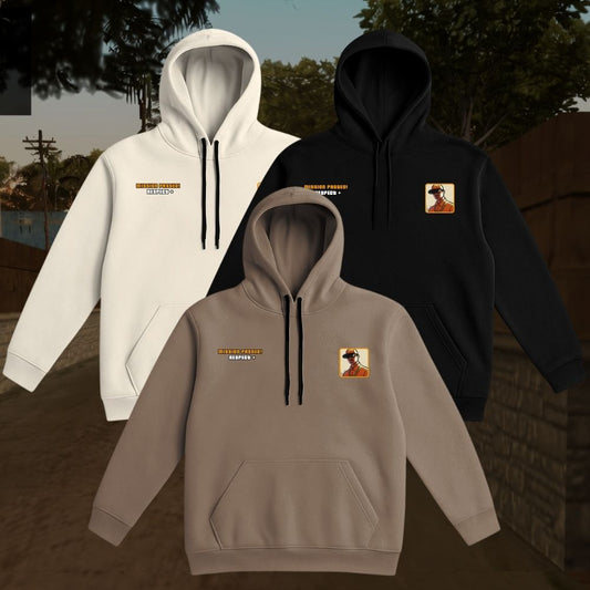 COMBO KIT 3 Moletons Preto+Branco+Marrom GTA