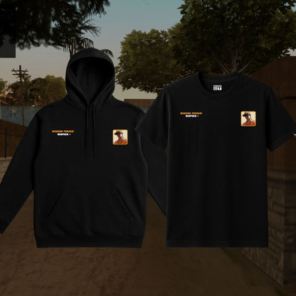 COMBO KIT Branco Camiseta + Moletom GTA