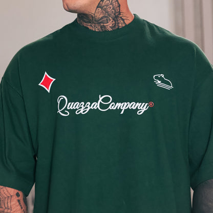 Camiseta Oversized Verde Molotov Quazza Company