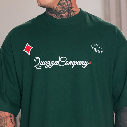Camiseta Oversized Verde Molotov Quazza Company