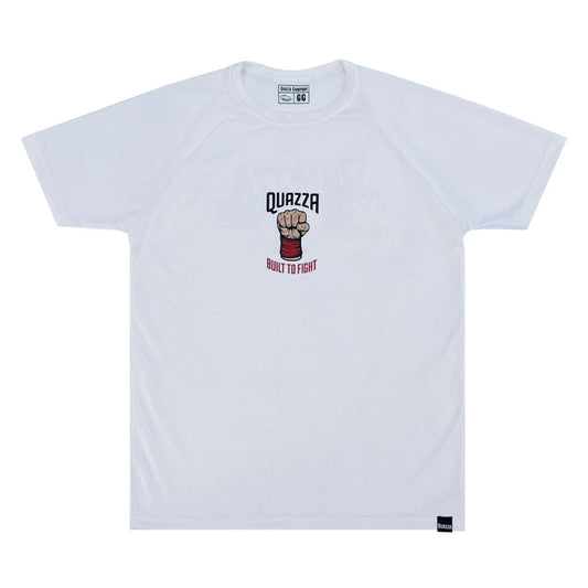 Camiseta DRY-FIT BRANCA Build to Fight PUNCH