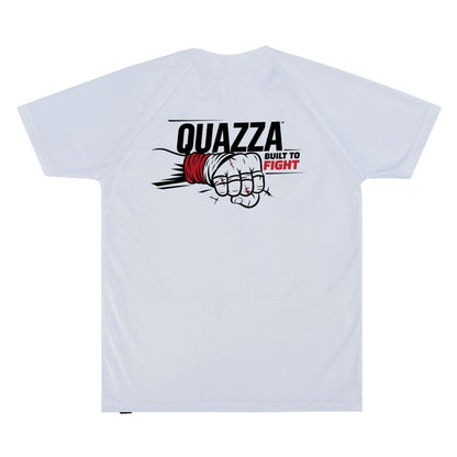 Camiseta DRY-FIT BRANCA Build to Fight PUNCH