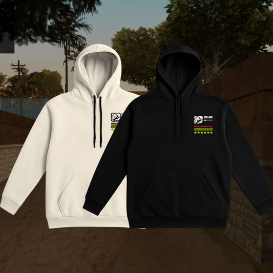 COMBO KIT 2 Moletons Preto+Branco GTA