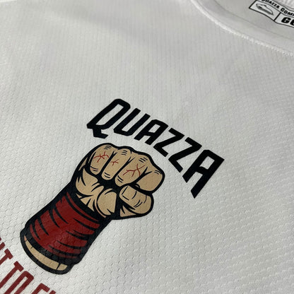 Camiseta DRY-FIT BRANCA Build to Fight PUNCH
