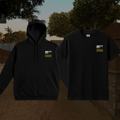 COMBO KIT Branco Camiseta + Moletom GTA