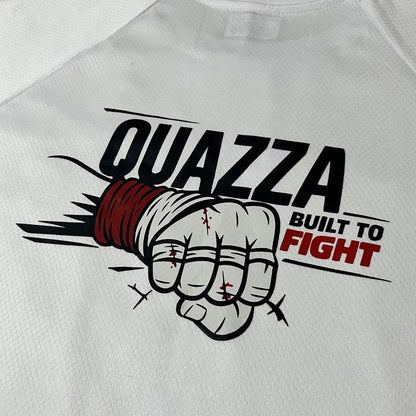 Camiseta DRY-FIT BRANCA Build to Fight PUNCH