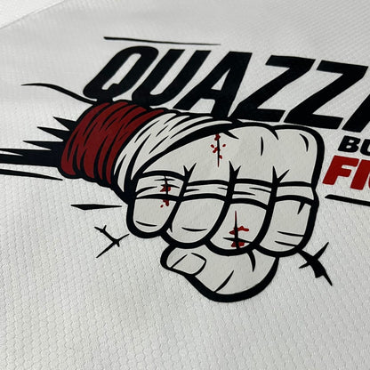 Camiseta DRY-FIT BRANCA Build to Fight PUNCH
