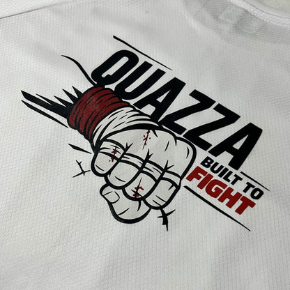 Camiseta DRY-FIT BRANCA Build to Fight PUNCH