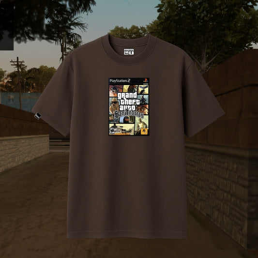 Camiseta Marrom GTA