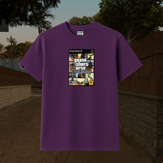 Camiseta Roxa GTA