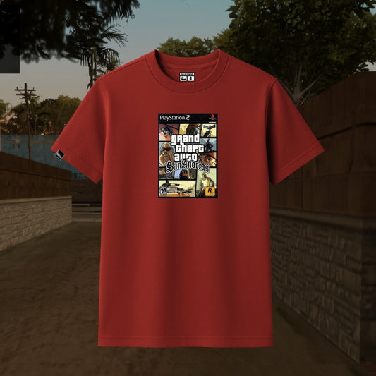 Camiseta Vermelha GTA