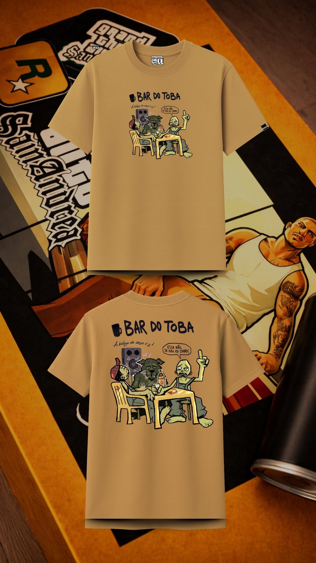 Camiseta Benny, Netto no Bar