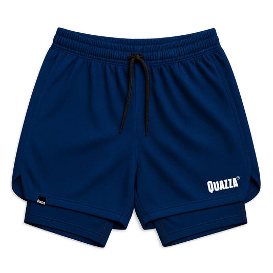 Bermuda DRY-FIT AZUL Clássica Quazza