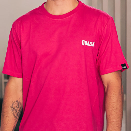 Camiseta Rosa Clássica Quazza
