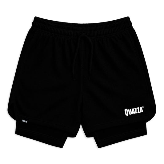 Bermuda DRY-FIT PRETA Clássica Quazza