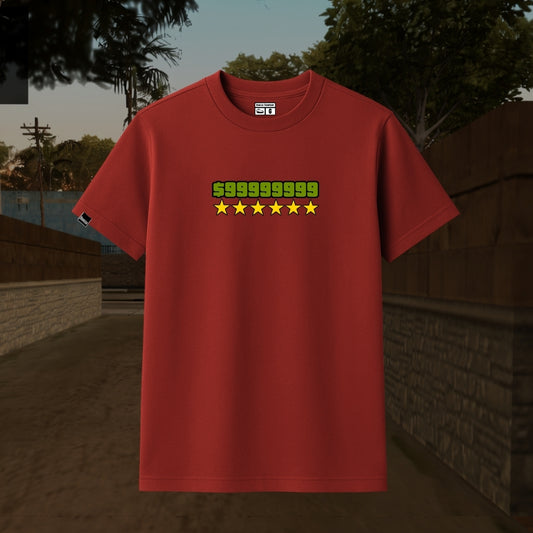 Camiseta Vermelha GTA