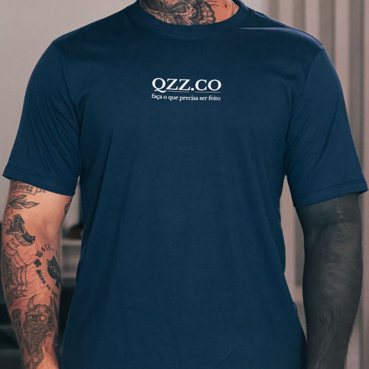 Camiseta Azul Marinho Basicly