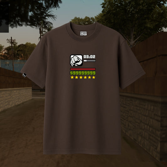 Camiseta Marrom GTA