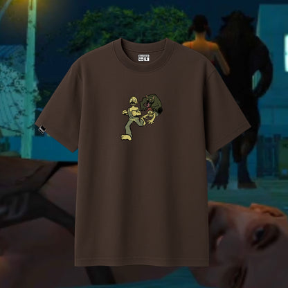 Camiseta BRANCA Benny, Netto & Lombizone