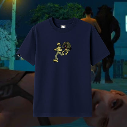 Camiseta BRANCA Benny, Netto & Lombizone