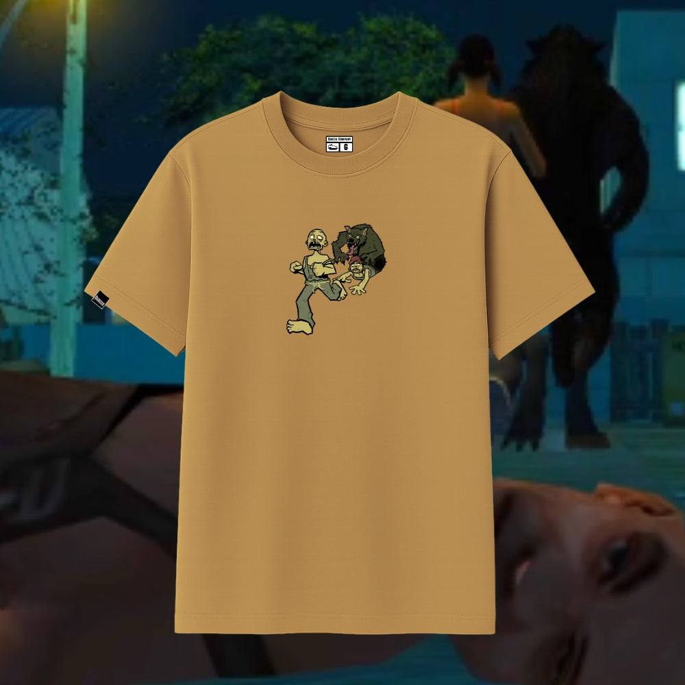 Camiseta BRANCA Benny, Netto & Lombizone