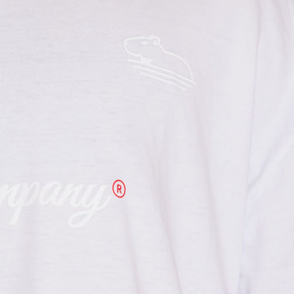 Camiseta Oversized Branca Quazza Company
