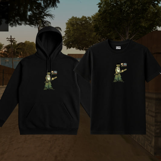 COMBO KIT Marrom Camiseta + Moletom GTA