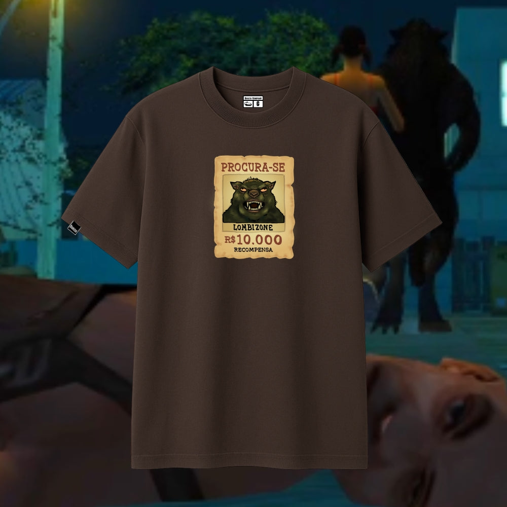 Camiseta BRANCA Lombizone PROCURA-SE