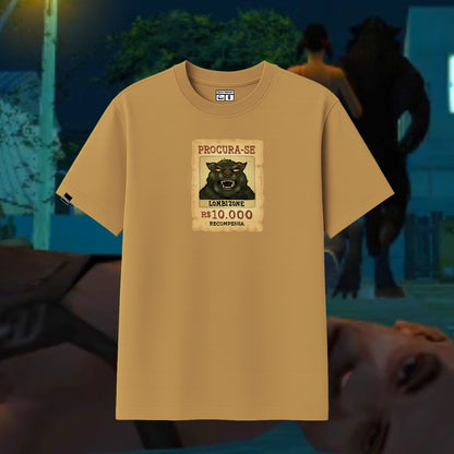 Camiseta BRANCA Lombizone PROCURA-SE
