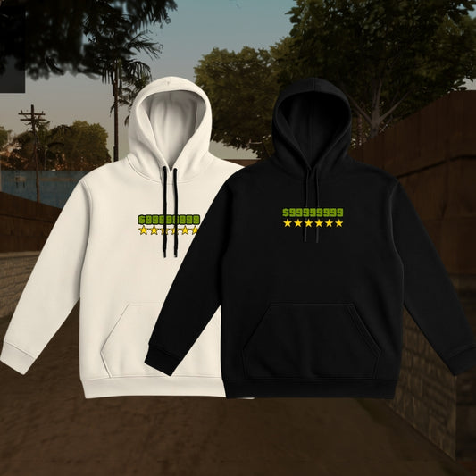 COMBO KIT 2 Moletons Preto+Branco GTA