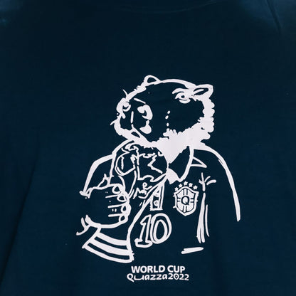 Camiseta Azul Marinho Capivara World Cup