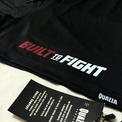 Kit Camiseta e Bermuda DRY-FIT PRETA Build to Fight